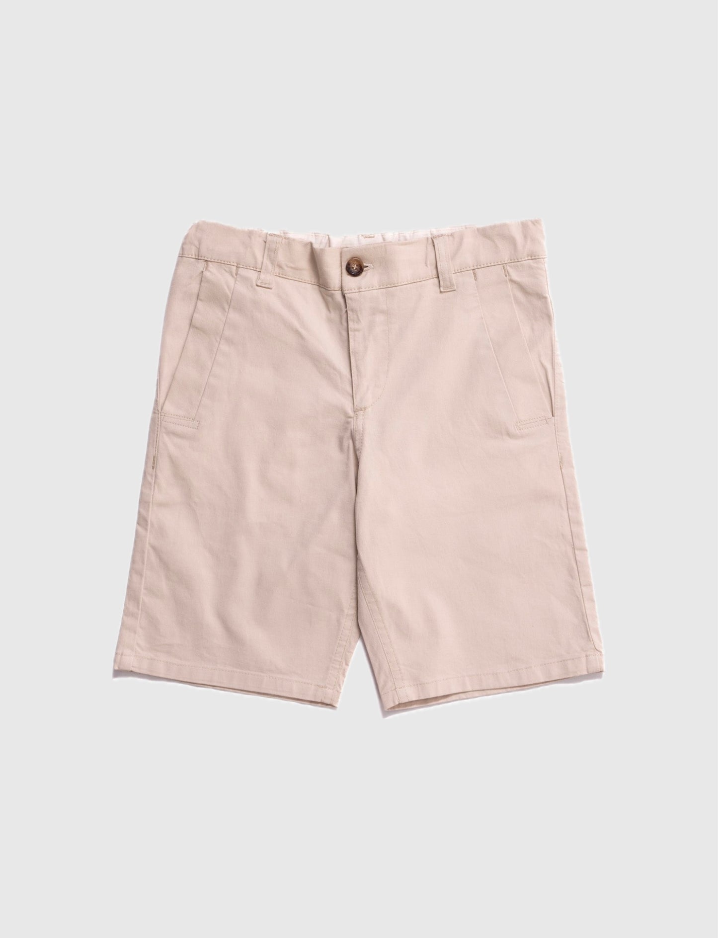 Boy's Chino Short in Beige