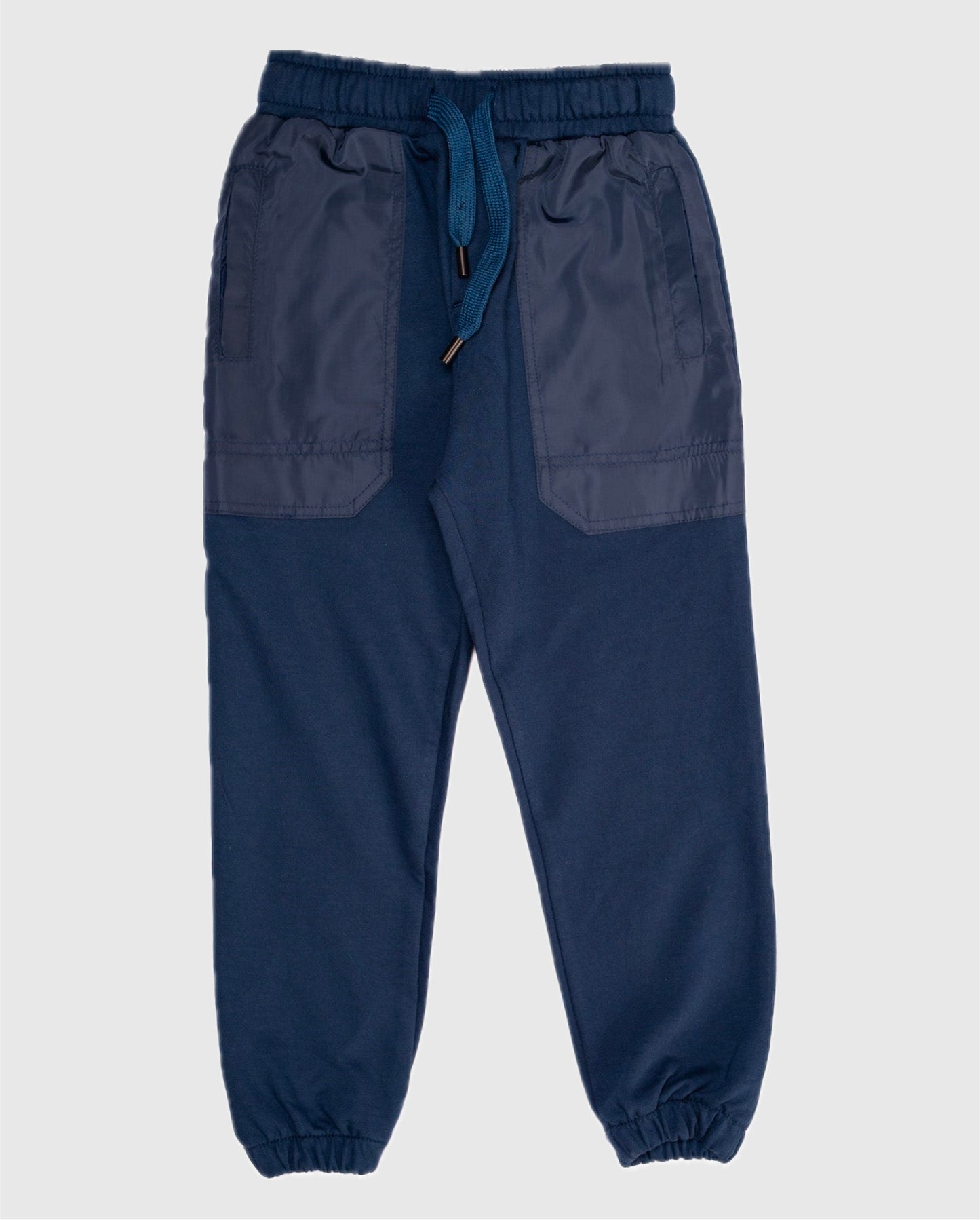 Boy's Basic Sweatpants in Indigo