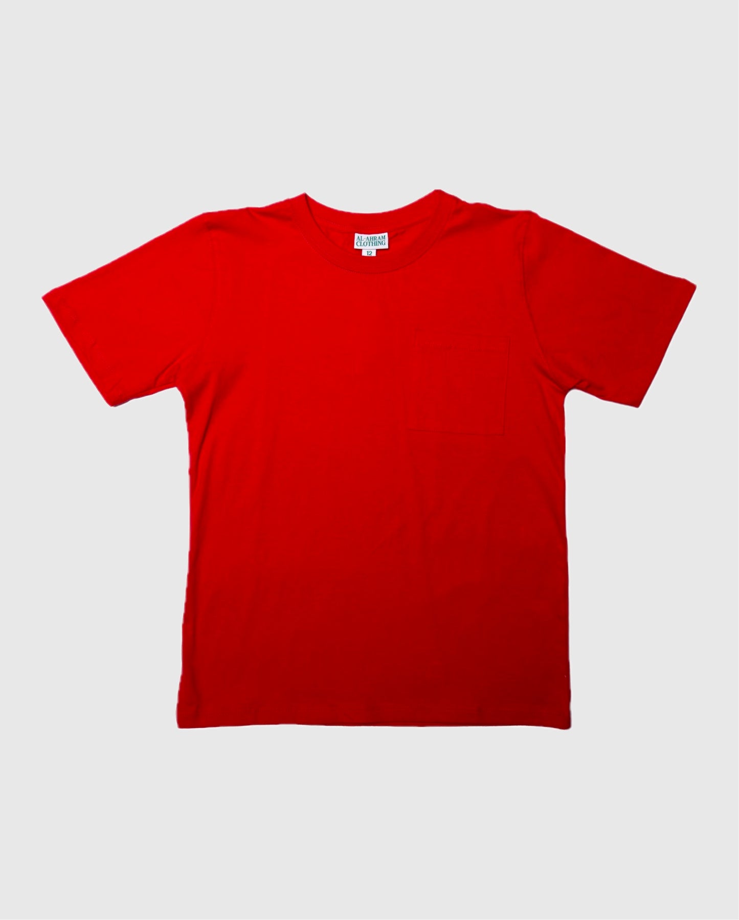 Boy's Red Half Sleeve T-Shirt