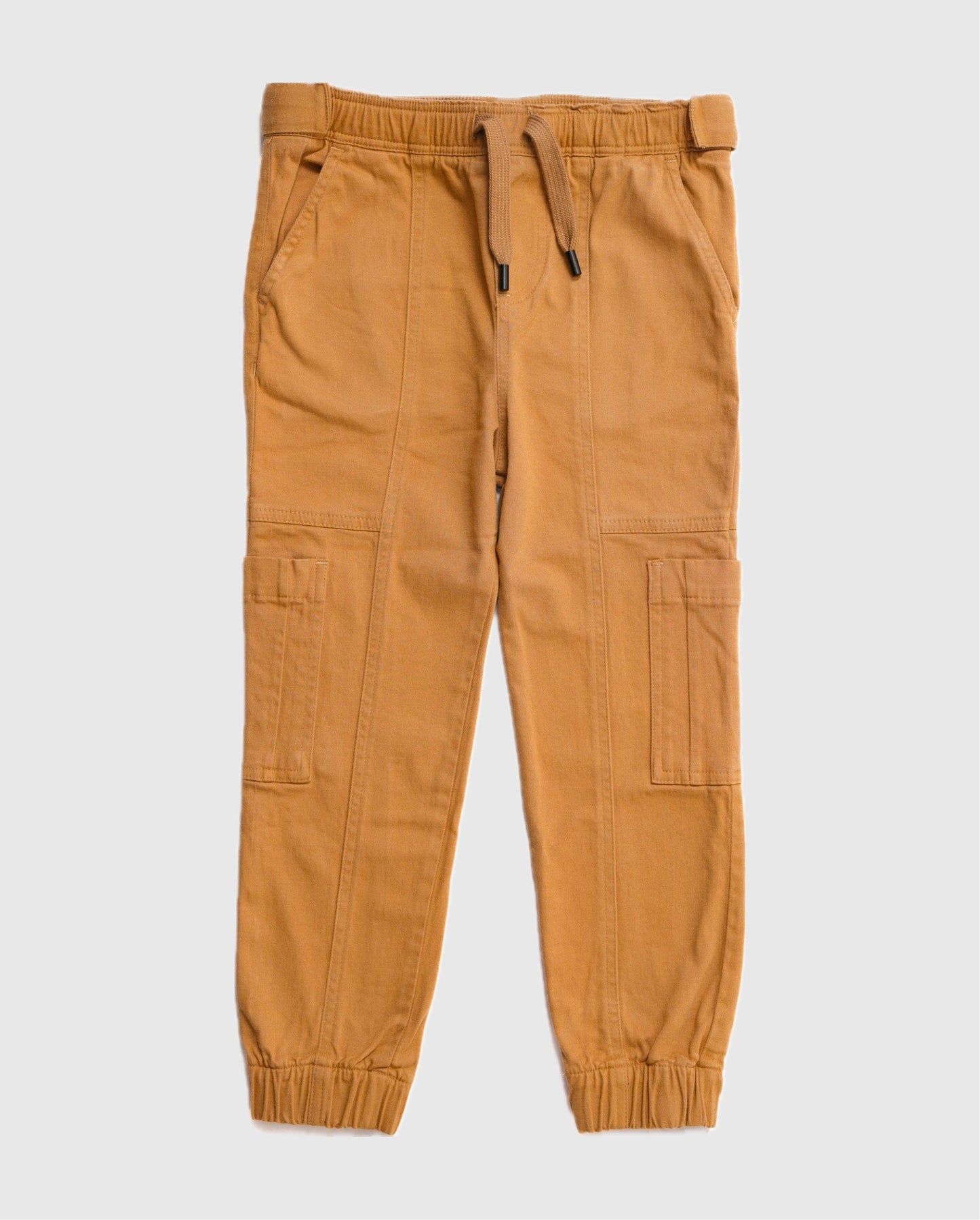 Boy's Cargo Pants in Mustard