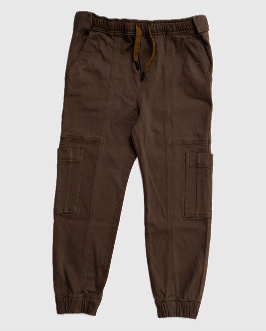Boy's Cargo Pants in Khaki
