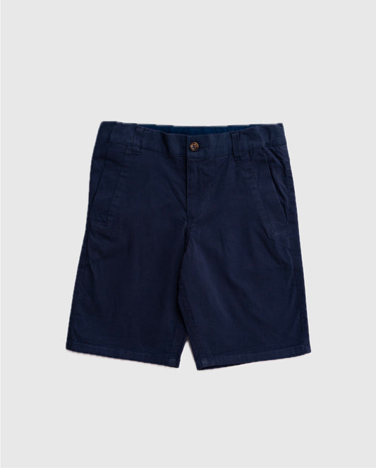 Boy's Chino Short in Navy