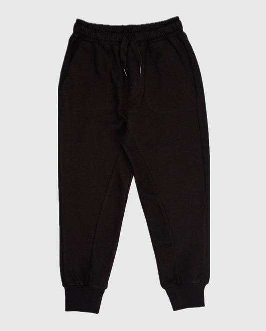 Boy's Classic Sweatpants in Black