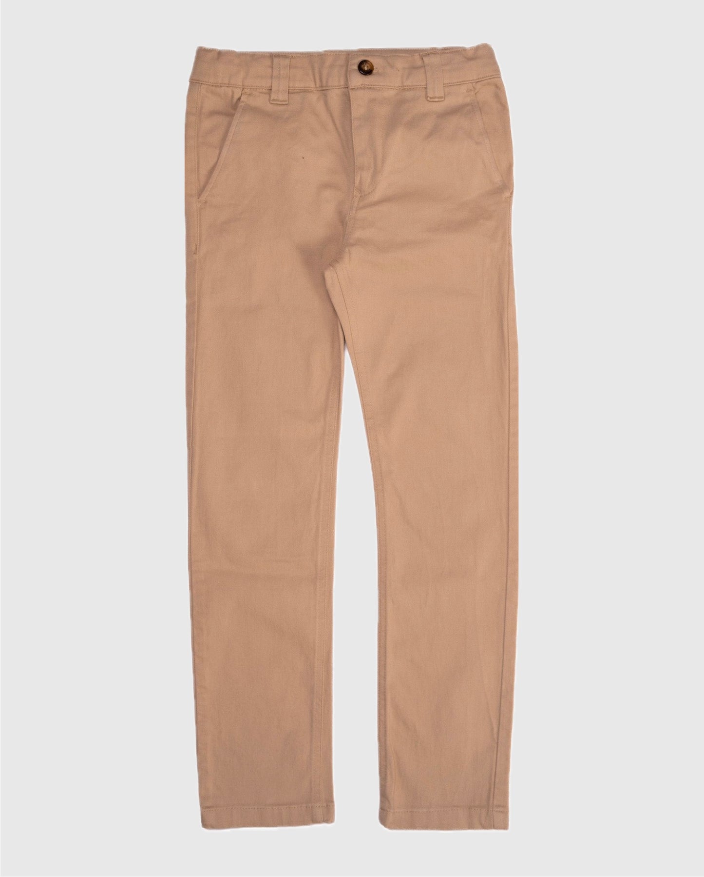 Boy's Chino Pants in Beige